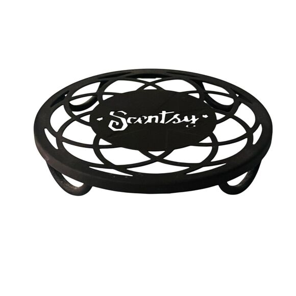 Retired Scentsy “God Bless the USA” Full Size Warmer with Trivet Accessory - Picture 11 of 12